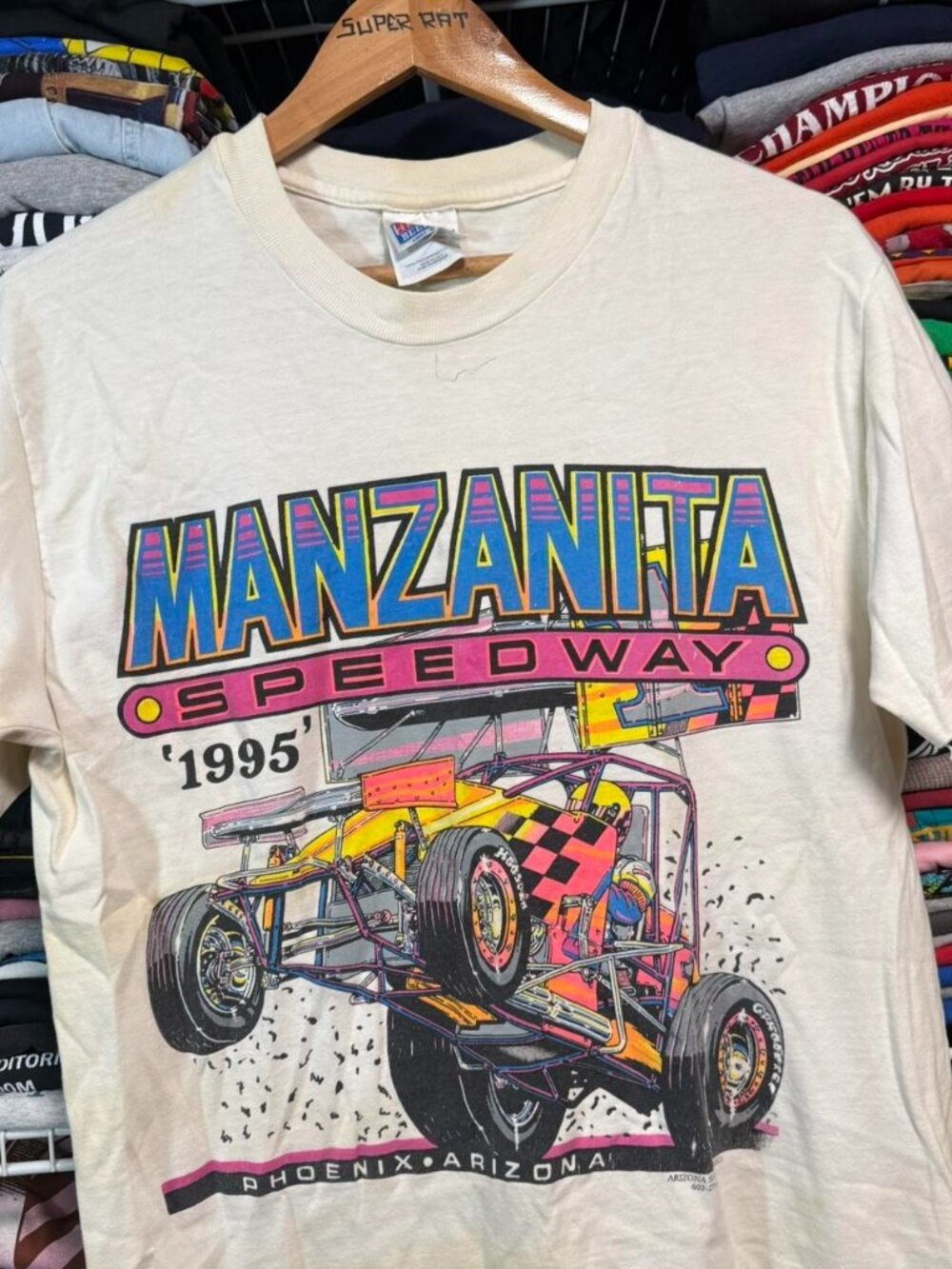 1995 Manzanita Speedway Phoenix Arizona sprint car Racing Tee